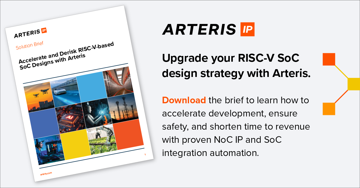 Accelerate and Derisk RISC-V-based SoC Designs with Arteris